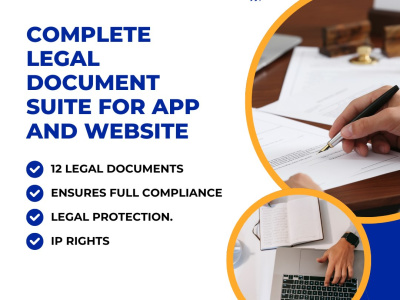 Complete Legal Document Package for App/Website Launch in India