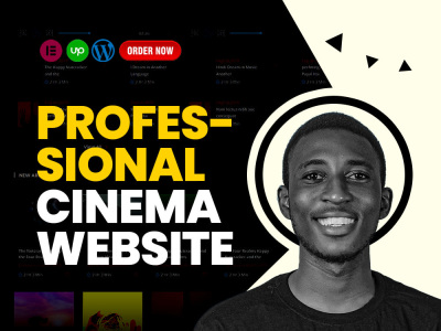 Professional Cinema Website for Filmmakers, Producers and Musicians