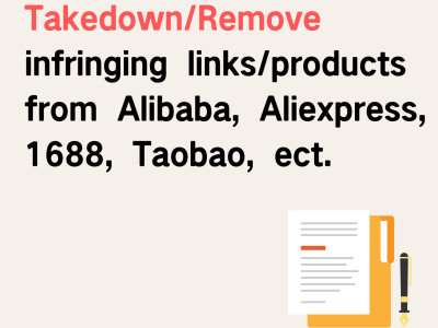 Takedown/remove reports filed or DMCA to protect your IP