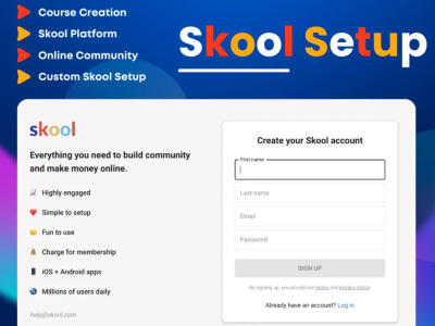 Circle.so expert services including circle community set up, online course