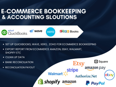 Expert eCommerce Bookkeeping in QuickBooks and Xero for Amazon, Shopify