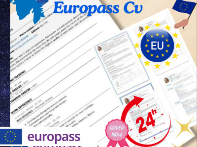 Professional Europass Curriculum Vitae (CV):European Format get