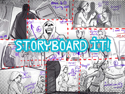 A visual storyboard tailored specifically to your vision