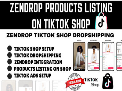 Zendrop product listing tiktok shop category approval tiktok dropshipping