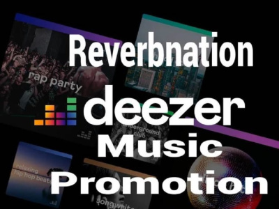 Organic HQ Deezer or Reverbnation music promotion