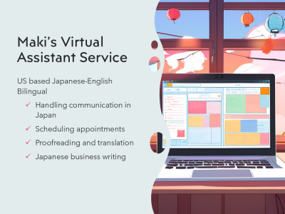 US-based Japanese-English bilingual Professional Virtual Assistant