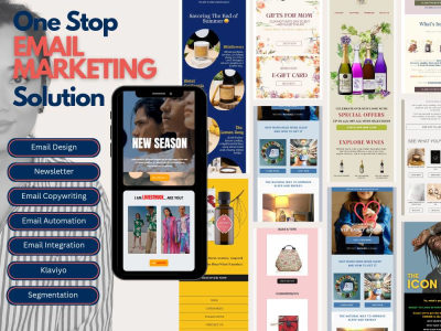 Email Marketing Automation with Custom Email Design & Strategic Flows