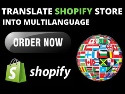 Translate Shopify store in french, german, polish, dutch country language