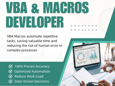 VBA Developer | Excel Macros for repetitive task in MS Excel