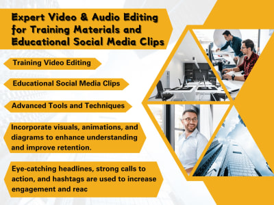 Expert Video Editing & Audio Editing | Training | Educational Video