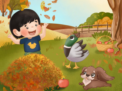 Book illustration for children