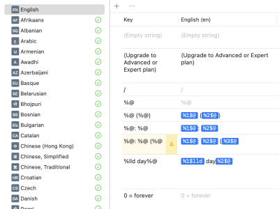 Localization of your iOS, iPadOS, tvOS, watchOS and macOS project