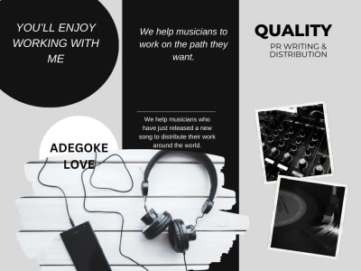 Professional music press release, music PR distribution, promote music PR