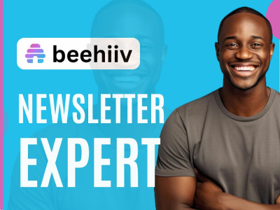 Beehiiv Newsletter Template Design & Creation, edit or email post upload