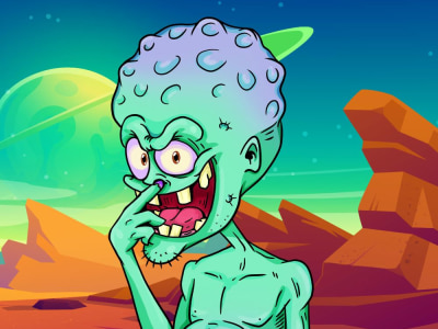 NFT Art Collection | NFT Art Cartoon | Mascot | Illustration