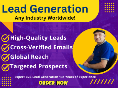 Lead Generation | Targeted Lead Generation | Email List Building | Lead Gen
