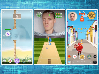 Premium Snapchat Lenses and AR games