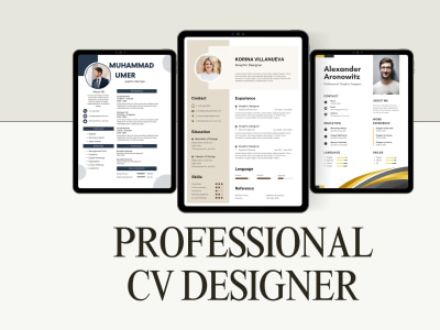 CV Designer: Craft a Professional, Modern Resume and Cover Letter