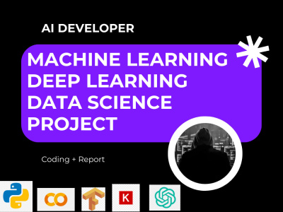 Custom data science, machine learning and deep learning project