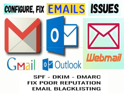 Fix Google Workspace and Outlook Email DNS, DMARC, DKIM, SPF records issue