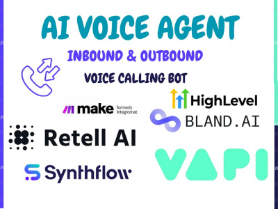 AI Voice Agent using Vapi ai or Bland ai