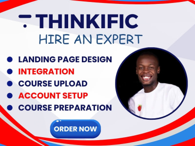 Thinkific Online Course Developer, Thinkific Sales Page, and membership