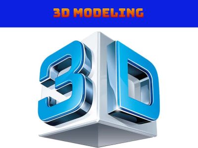 3D modeling.Creating 3D models in 3ds max, Cinema 4D, Blender