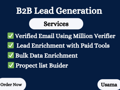 B2B lead generation Prospect list