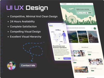 A responsive landing page or Website for your business | Upwork