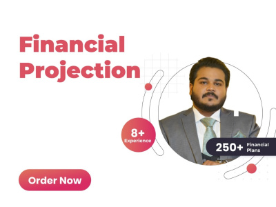 Financial projections, financial forecasts, financial model with Valuation
