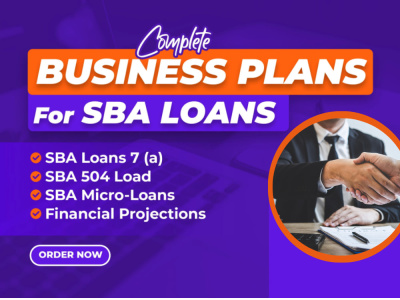 Winning sba business plan, Pitch Deck, sba financial plan for loan approval