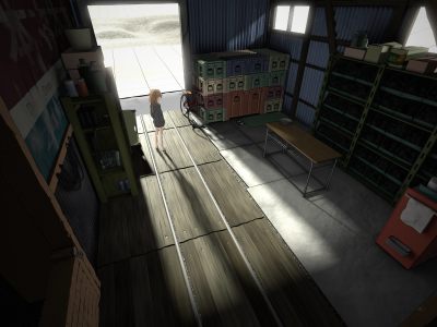 A 3D Anime style Environment