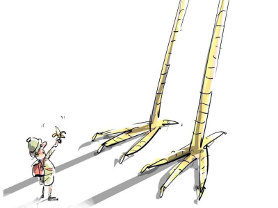 SEO BOOST on Google by engaging visitors with humorous illustrations