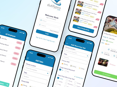 An employee monitoring app with location and productivity tools.