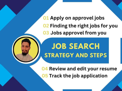 You can apply for jobs and get a job search helper and hunter.