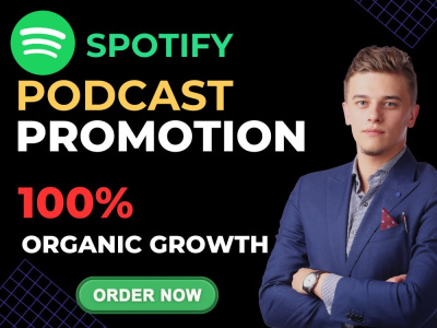 Spotify Episode Promotion & Increase Plays/Streams for Your Podcast