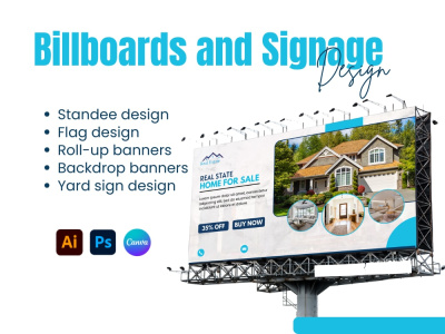Professional billboards and signage design for your brand | Upwork