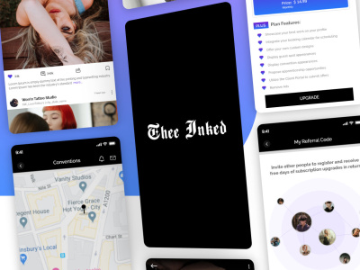 A eye catching social networking app