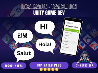 Multilingual localization for your unity game
