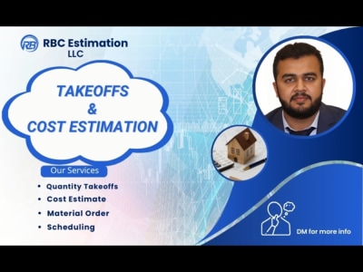 Quantity takeoffs and construction cost estimates