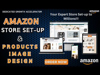 An amazon storefront design and brandstore design | Upwork