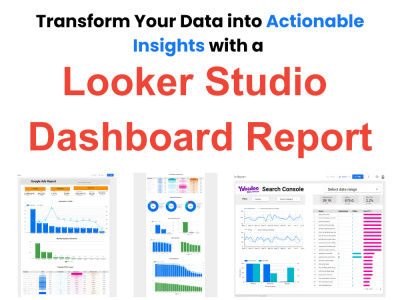 Google Data Studio, Looker Studio Dashboard Report | Upwork