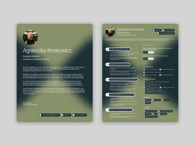 A Professional Resume Design to Impress Recruiters and Land Interviews