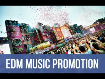 A professional EDM music promotion to online worldwide