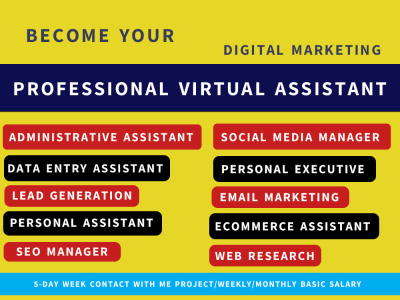 Digital Marketing Virtual Assistant, Personal Assistant & Executive Support