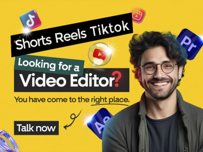 Engaging video editor, shorts edit, Reels video editing, tiktok video edit