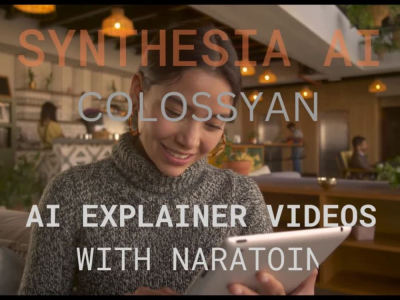 Synthesia.io AI Video Colossyan Spokesperson Synthesia AI Virtual Assistant