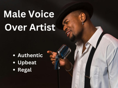 An Authentic Freelance Voice Talent for Your Projects - Male Voice Over