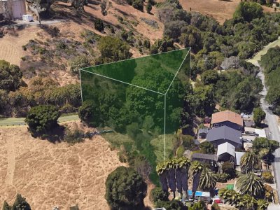 3D Land Shape For Vacant Land Parcel