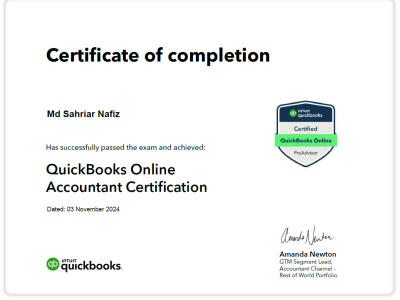 A professional accounting and bookkeeping service.